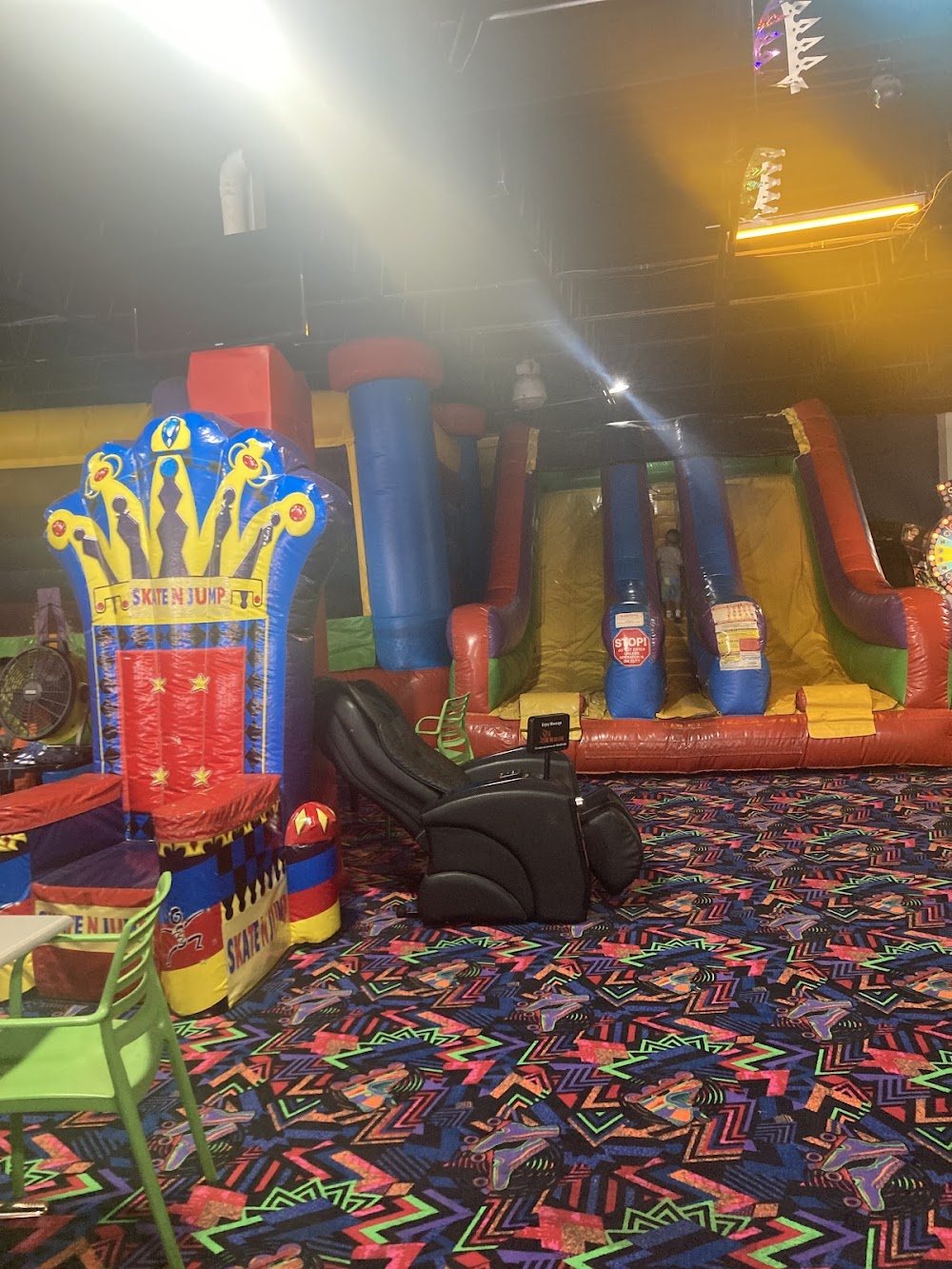 Skate N jump family fun center venue